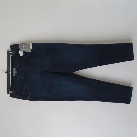 Wit & Wisdom Ab Solution Pull On Glider Ankle Length Indigo 14W Dark Denim Jeans - Picture 1 of 6